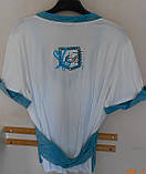 Біло-блакитна кофтинка -блузон 54 56 Bogutti, фото 3