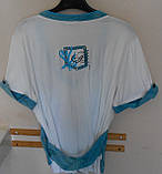 Біло-блакитна кофтинка -блузон 54 56 Bogutti, фото 4