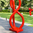 Порошкова фарба червона глянцева 3020 Etika для металу., фото 5