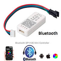 SPI smart контролер LEDTech Bluetooth SP110E DC5-24V. Для адресної стрічки RGB/RGBW WS2811, WS2812, 1804, 1903