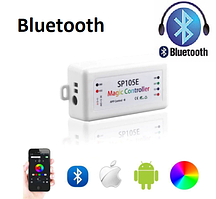 SPI smart контролер LEDTech Bluetooth SP105E DC5-24V. Для адресної стрічки RGB/RGBW WS2811, WS2812, 1804, 1903