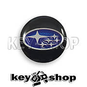Логотип силіконовий для авто ключа Subaru (Субару) 14 мм