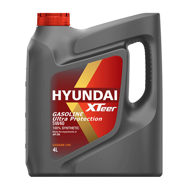 Hyundai Xteer Gasoline Ultra Protection 5W-40 4л (1041126) Синтетична моторна олива