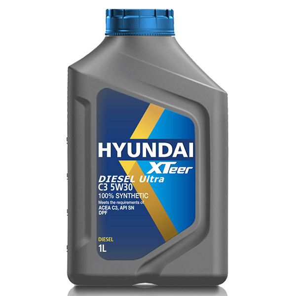 Hyundai XTeer Diesel Ultra C3 5W-30 1л (1011224) Синтетична моторна олива