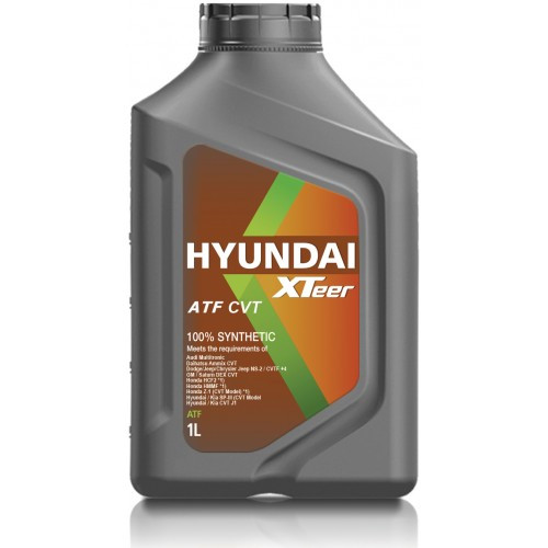 Hyundai XTeer CVT 1л (1011413) Синтетична трансмісійна олива