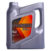 Hyundai XTeer Gear Oil-4 75W-90 GL-4 4л (1041435) Синтетична трансмісійна олива