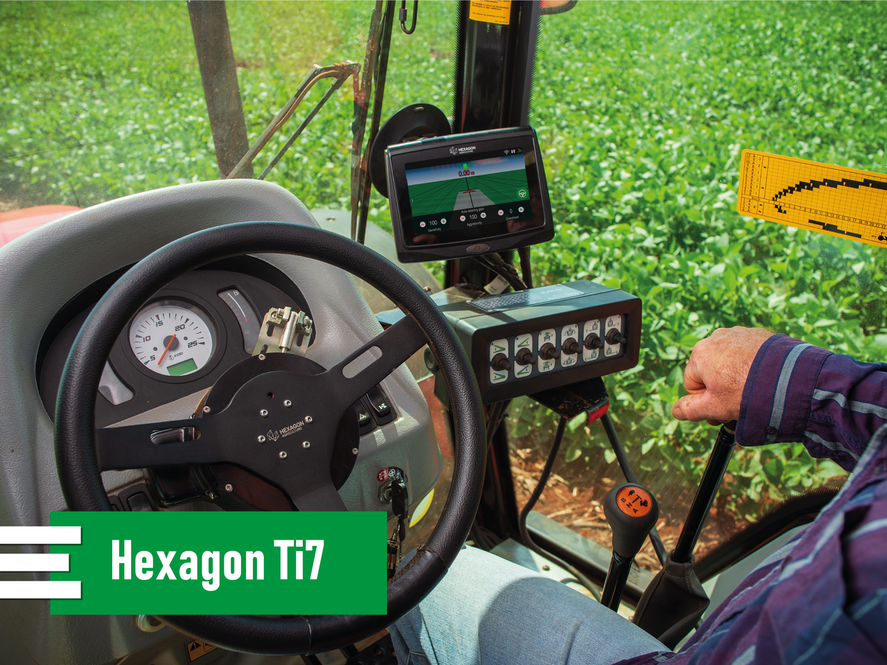 Курсовказівник для трактора Hexagon Ti7