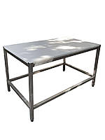 Стіл для оброблення м'яса з полімер стільницею 1500*700*850 посилений