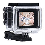 Водонепроникна спортивна екшн-камера SJ4000 A7, сріблястого кольору., фото 3