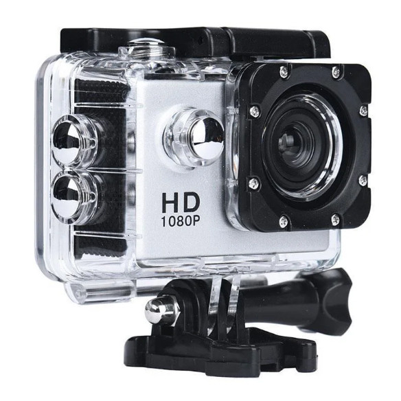 Водонепроникна спортивна екшн-камера SJ4000 A7, сріблястого кольору., фото 1