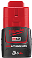 Акумулятор Milwaukee M12 B3 (3аг) (4932451388), фото 3
