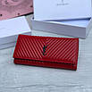 Шкіряний гаманець YSL Yves Saint Lauren, фото 3