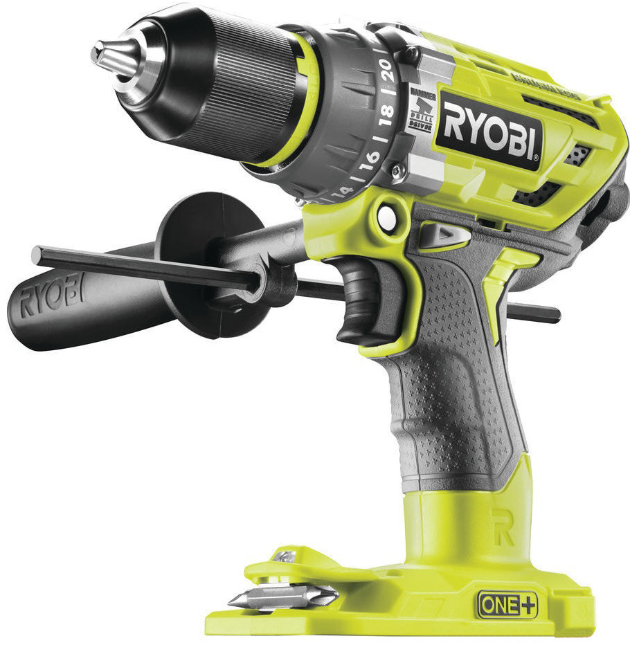 Шуруповерт-дриль Ryobi ONE+ R18PD7-0 без АКБ і ЗУ (5133003941), фото 1
