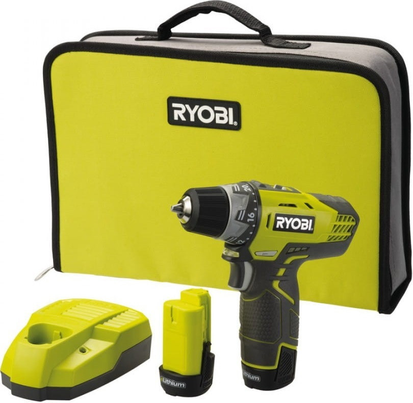 Шуруповерт-дриль Ryobi R12DD-LL13S ЗУ, сумка (5133001802), фото 1
