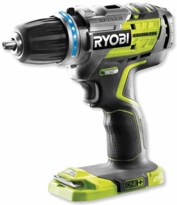 Шуруповерт-дриль Ryobi R18DDBL-0 безщітковий, без АКБ і ЗУ (5133002437), фото 1