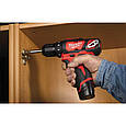 Дриль-шуруповерт Milwaukee M12 BDD-0 Lі-Іоп (без акумулятора та ЗУ), фото 3