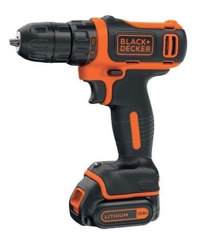 Аккумуляторний дрель-шуруповерт Black&Decker BDCDD12B, фото 1