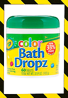 Crayola, Цвет, Bath Dropz, Для окрашивания воды 60 таблеток для ванной США