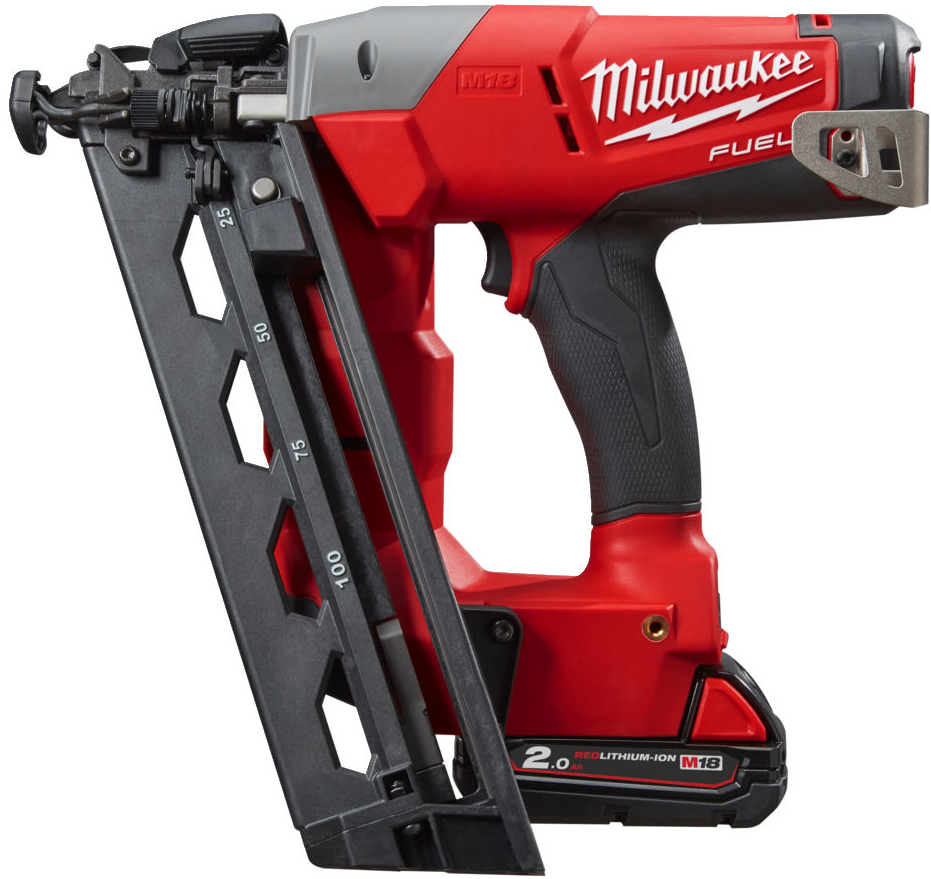 Акумуляторний гвоздезабівателі Milwaukee M18 CN16GA-202X (4933451570), фото 1