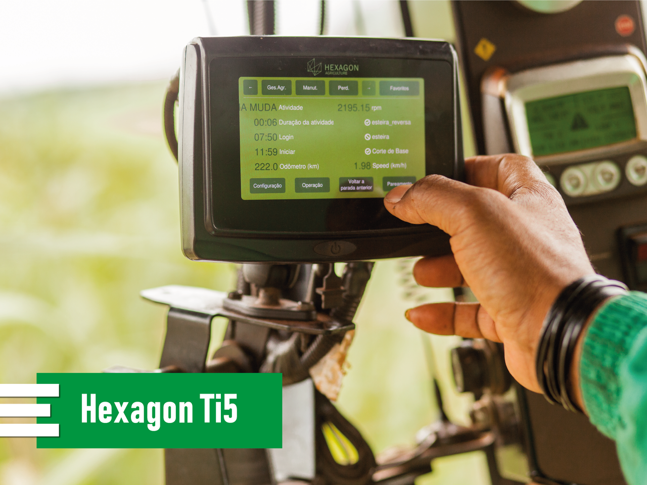 Курсоуказатель для трактора Hexagon Ti5 (Leica) ( з patch антеною)
