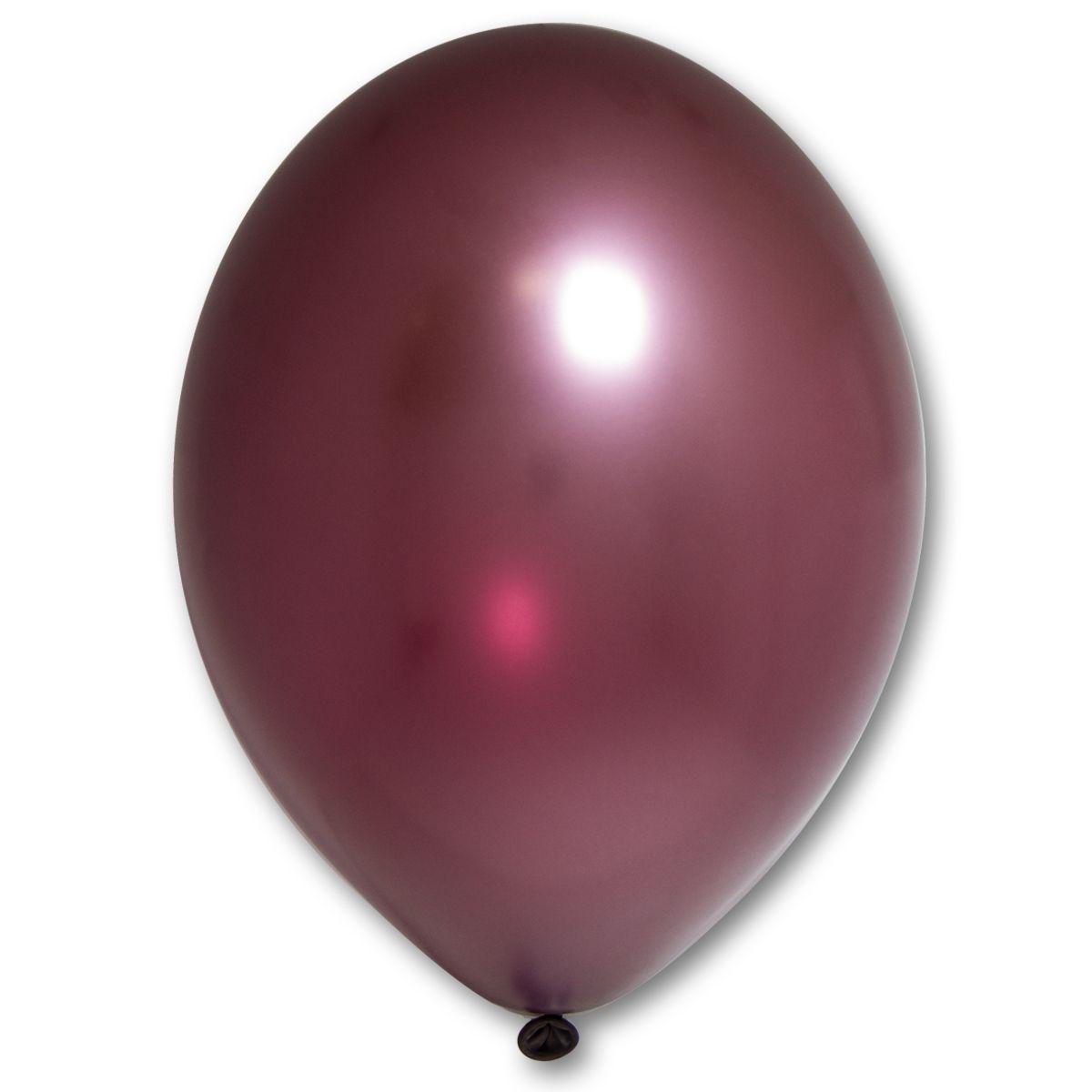 Кулька 12"/30 сливовий 087 латекс металік ТМ "Belbal" однотонний шт., фото 1