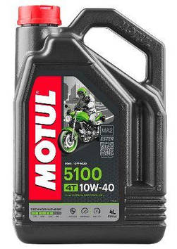 МАСЛО MOTUL 5100 4T SAE 10W40 (4L)