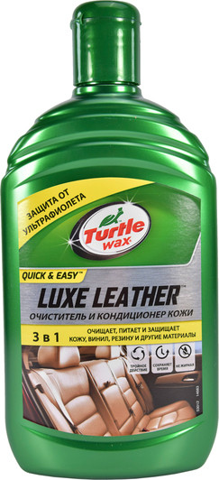 Очисник шкіри Turtle Wax "Leather Cleaner & Conditioner" 500 мл