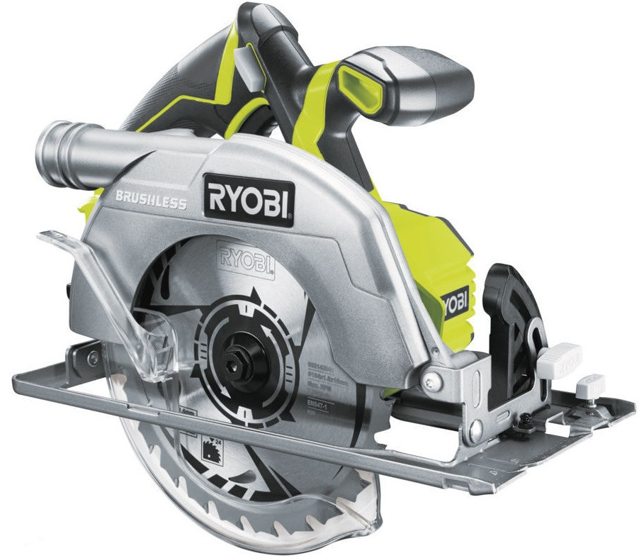 Пила циркулярна Ryobi ONE+ R18CS7-0 безщіткова без АКБ і ЗУ (5133002890), фото 1