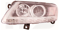 Фара передняя левая Audi A6 C6 2005-2011 ксенон + led