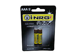 Батарейка i-NRG Ultra 2AAA - блістер 2 шт. ТМ i-NRG