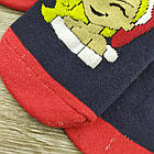 Шкарпетки чоловічі махрові новорічні 2 сорт Слід Лева 41-45р асорті, фото 4