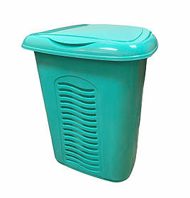 Корзина для білизни Консенсус БІРЮЗА 40л