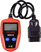 Тестер діагностичний OBD2 з LCD-дисплеєм YATO