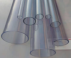 Труба ПВХ прозора PVC-GLAS D110 мм. PN4-12,5 2-2-mm