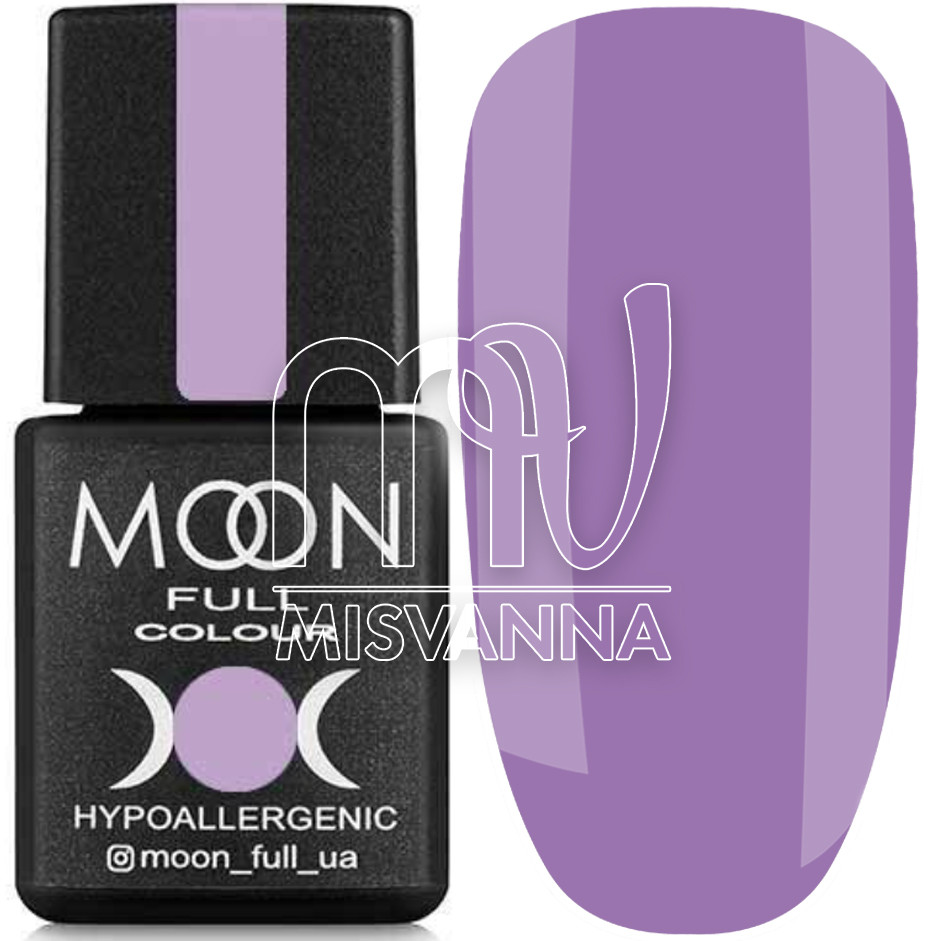 Гель лак MOON FULL color Gel polish, 8 мл №218 бузковий