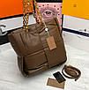 Жіноча шкіряна сумка Bottega Veneta, фото 3