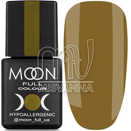 Гель лак MOON FULL color Gel polish, 8 мл №211 гірчичний, фото 1