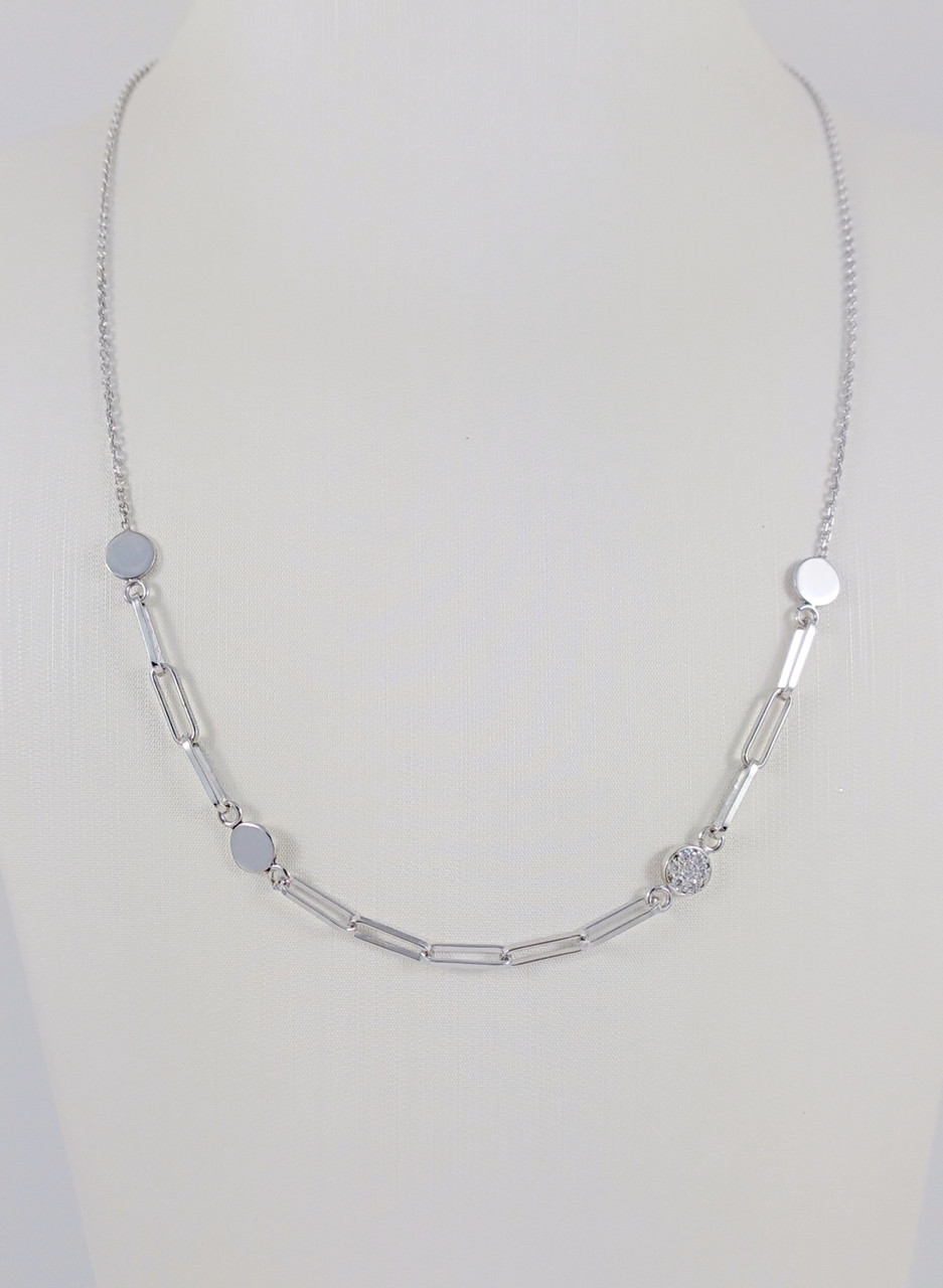 Срібне кольє CLT10337/1, фото 1