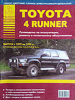 TOYOTA 4-RUNNER Бензин Модели 1979-1995 гг. Руководство по эксплуатации, обслуживанию и ремонту