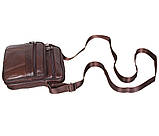 Чоловіча шкіряна сумка коричнева Bon R010-1, фото 6