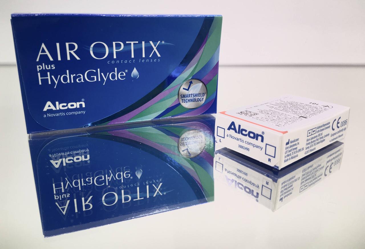 Air Optix Plus HydraGlyde Контактные Линзы — Купить Недорого на Bigl.ua ...