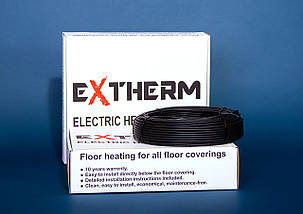 Extherm ЄТС ECO-20-2000 (10,0-12,5м2) кабель двожильний, алюм. екран, фото 3