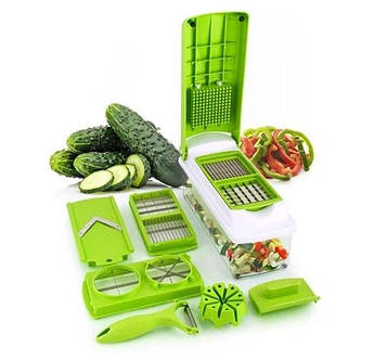 Овочерізка Мультислайсер Nicer Dicer plus подрібнювач для овочів найсер дайсер