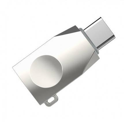 Перехідник BASEUS Type-C OTG Exquisite, 2.4 A, чорний, фото 1