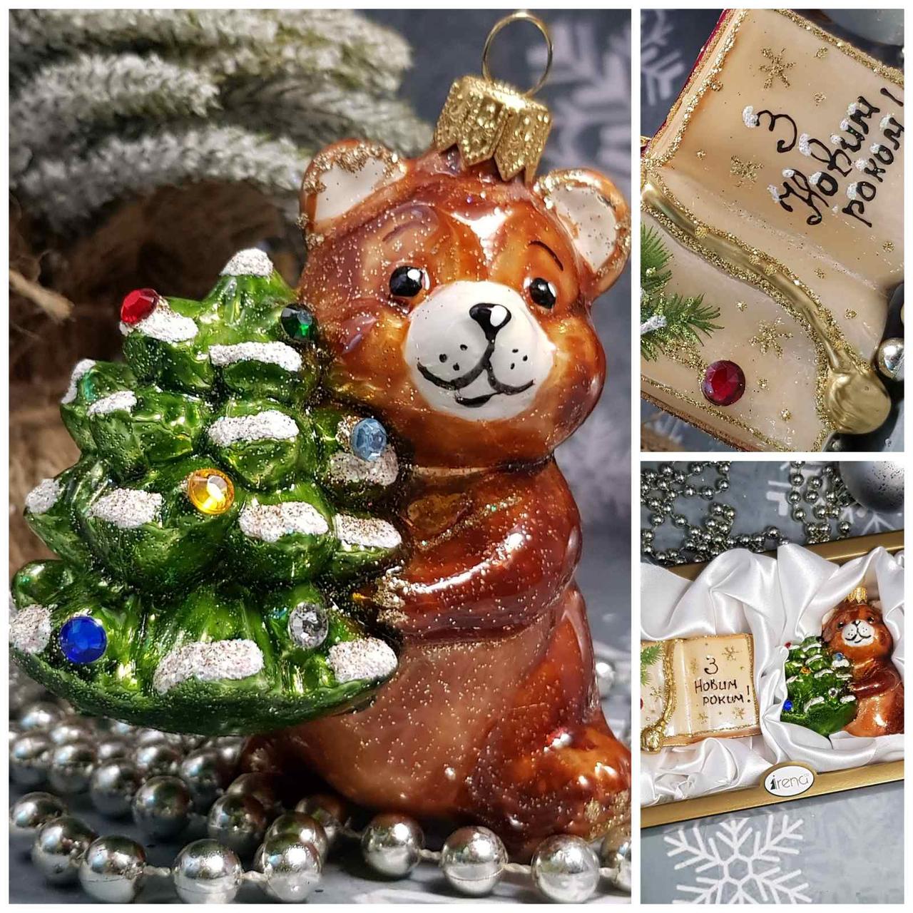 Мишка с елкой и книжка (2шт) наборIrena