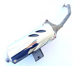 Глушник в зборі цільний на скутер Круізер, Cruizer 150-250 куб.