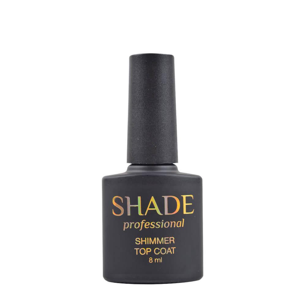 Фінішне покриття з шиммером SHADE Shimmer Top, 8 мл