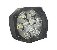 LED фара МОТО. Светодиодная фара на 9 диодов. DC 9-85v, 15w. Пр-во Корея