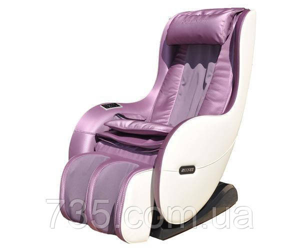 Массажное кресло для тела ZENET ZET 1280 сиреневое