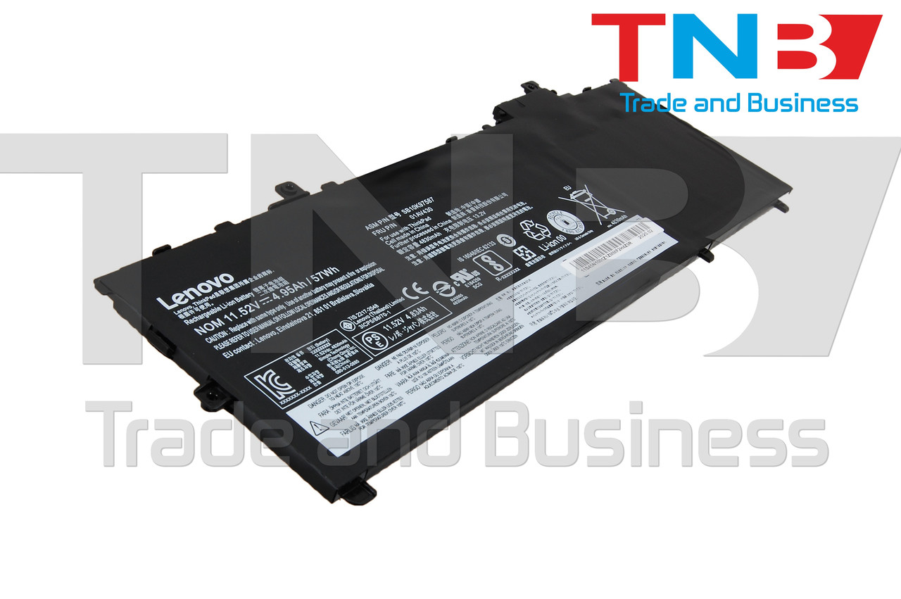 Батарея LENOVO ThinkPad SB10K97587 O1AV430 11.58V 4830mAh ОРИГІНАЛ
